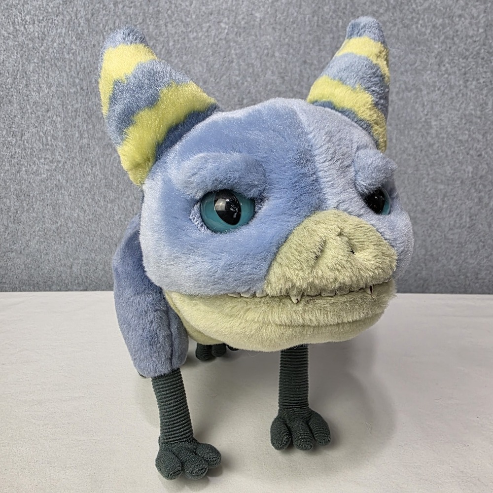 Disney Star Wars TOOKA Cat Growling Plush Creature Galaxy's Edge Loth Blue Works